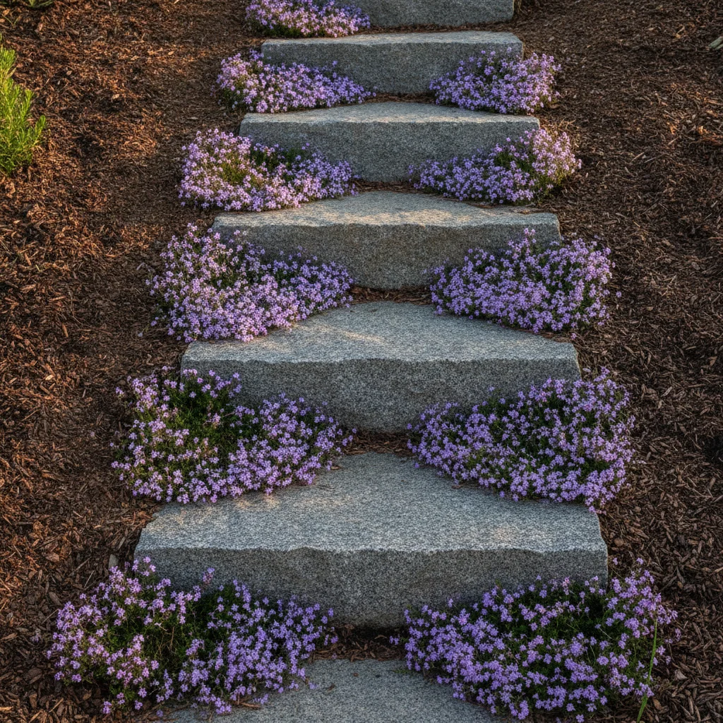 aménagement jardin en pente
