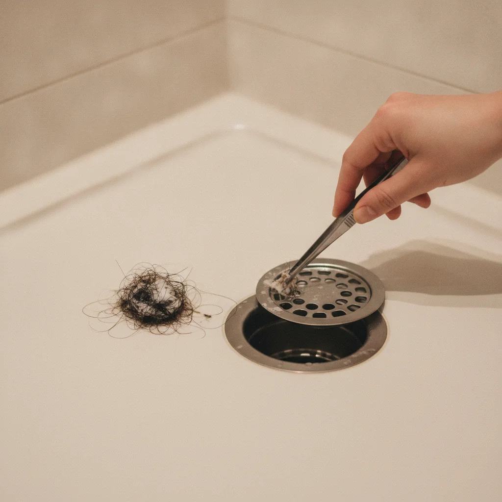 odeur canalisation douche