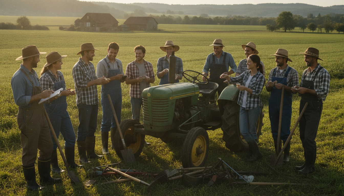 agriconvivial : explorez des outils innovants pour promouvoir une agriculture participative et durable, favorisant l'échange, la collaboration et le respect de l'environnement.