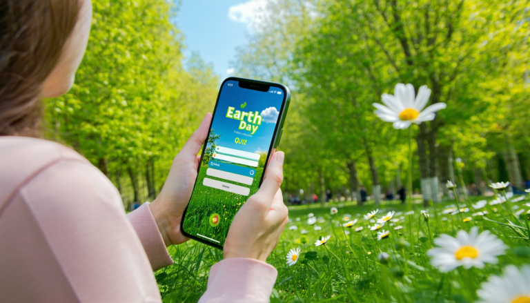 testez vos connaissances avec le quiz interactif de la journée de la terre proposé par google. apprenez et amusez-vous en célébrant notre planète !