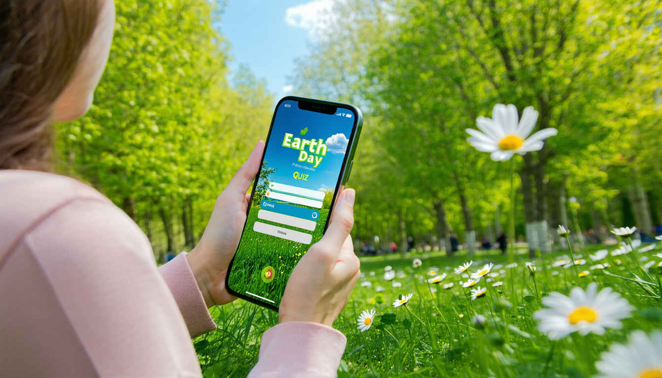 testez vos connaissances avec le quiz interactif de la journée de la terre proposé par google. apprenez et amusez-vous en célébrant notre planète !
