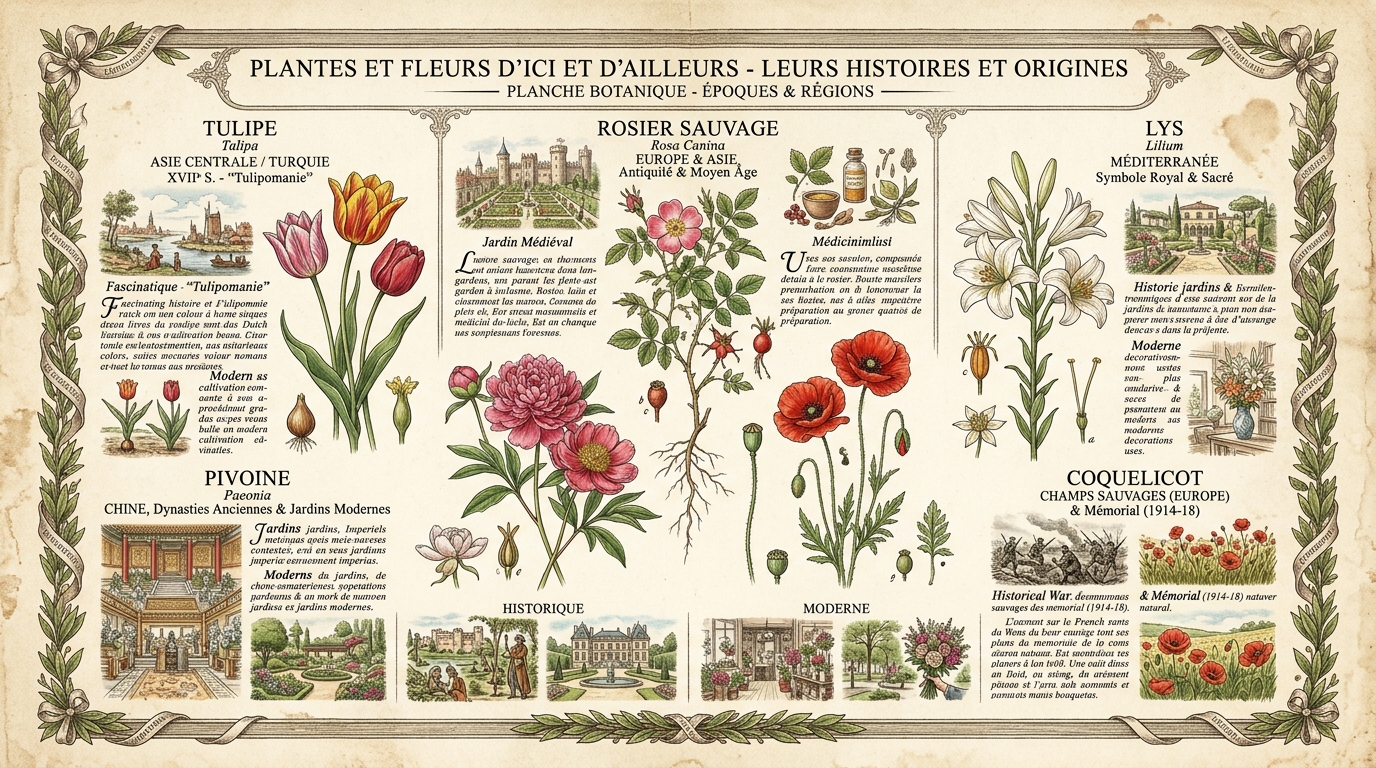 découvrez l'origine, la signification et les différentes utilisations des noms de fleurs dans notre guide complet.