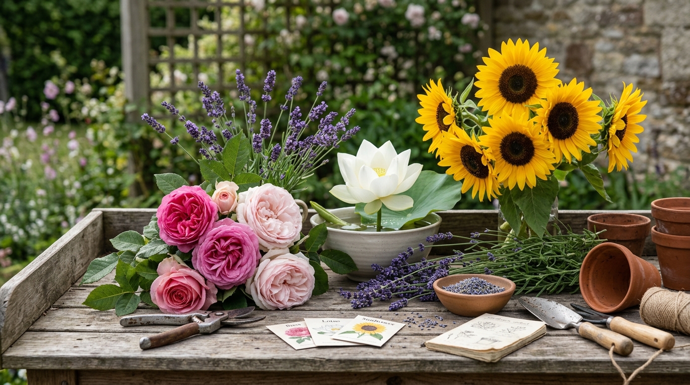 découvrez l'origine, la signification et les différentes utilisations des noms de fleurs dans notre guide complet.